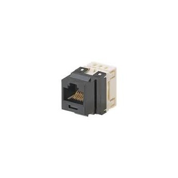 Panduit Jack de Red Cat5e de 8 Posiciones, RJ-45, Blanco - Envío Gratis