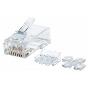 Intellinet Jack Cat6a STP, RJ-45, Transparente, 80 Piezas - Envío Gratis