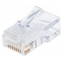 Intellinet Jack Cat5e UTP, RJ-45, Transparente, 100 Piezas - Envío Gratis