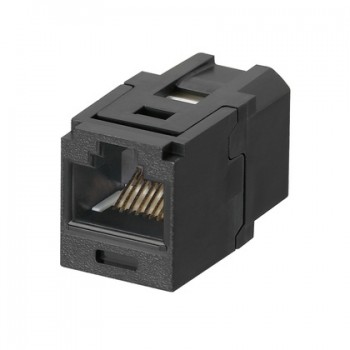 Panduit Jack de Red Cat5e, RJ-45, Negro - Envío Gratis