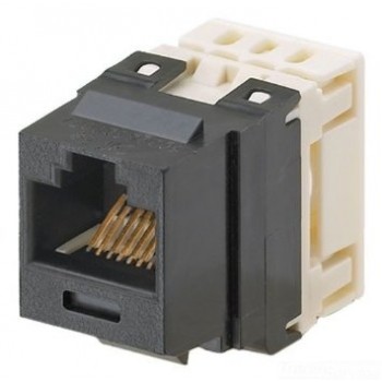 Panduit Conector Modular Keystone Sistema Puchdown Categoria 5e de 8 Posiciones y 8 Hilos, Blanco - Envío Gratis