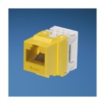 Panduit Jack Categoría 6 Tipo KeyStone, RJ-45, Amarillo - Envío Gratis