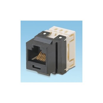 Panduit Jack Categoría 6 Tipo Keystone, RJ-45, Negro - Envío Gratis