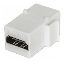 Intellinet HDMI Inline Coupler, Tipo Keystone, HDMI Hembra, Blanco - Envío Gratis