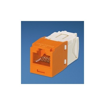 Panduit Jack Cat6, RJ-45, Naranja - Envío Gratis