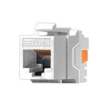 Belden Jack Modular Categoría 6e, RJ-45, Blanco - Envío Gratis