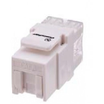 ConduNet Jack Modular Categoría 6 Tipo Keystone, RJ-45 Hembra, Blanco - Envío Gratis