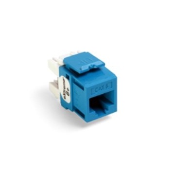 Leviton Jack Modular Quickport Categoría 6, Azul - Envío Gratis