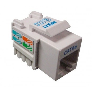 Nexxt Solutions Jack Categoría 5e, Tipo 110, RJ-45, Gris - Envío Gratis