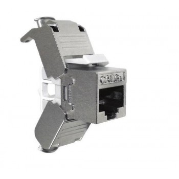 Nexxt Solutions Jack Categoría 6a, para Terminación sin Herramienta, Tipo 110, RJ-45, Plata - Envío Gratis