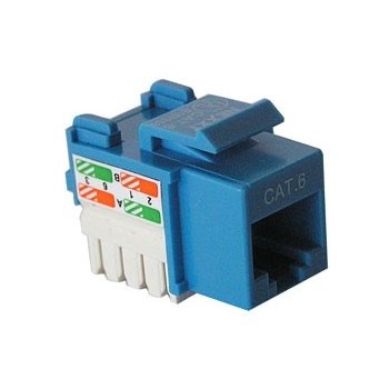 Nexxt Solutions Jack Categoría 6, RJ-45, Azul - Envío Gratis