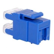 ConduNet Jack Categoría 6, RJ-45, con Cubre Polvo, Azul - Envío Gratis