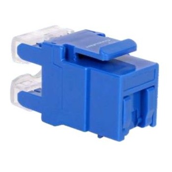 ConduNet Jack Categoría 6, RJ-45, con Cubre Polvo, Azul - Envío Gratis