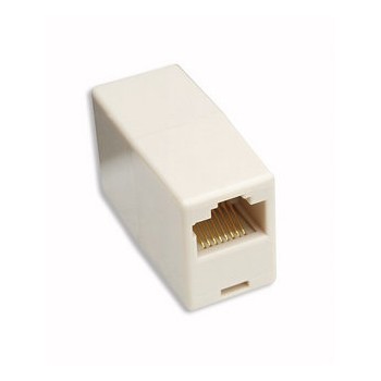 Intellinet Cople Modular en Línea, 8P8C Hembra - 8P8C Hembra, UTP, Blanco - Envío Gratis