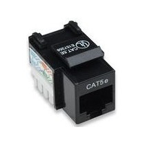 Intellinet Jack Categoría 5e, RJ-45, Negro - Envío Gratis