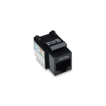 Intellinet Jack Categoría 5e, RJ-45, Negro - Envío Gratis