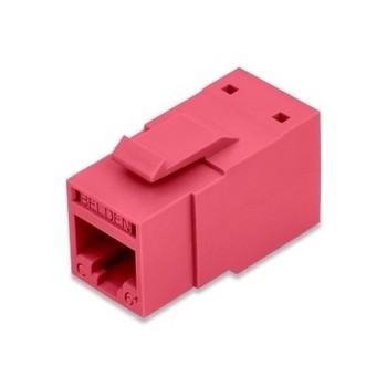 Belden Jack de Red Cat6+ UTP, RJ-45, Rojo - Envío Gratis