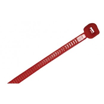 Thorsman Cintillo de Nylon TH-300, 30cm, Rojo, 100 Piezas - Envío Gratis
