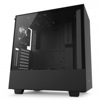 Gabinete NZXT H500i con Ventana, Midi-Tower, ATX/Micro-ATX/Mini-ITX, USB 3.0, sin Fuente, Negro - Envío Gratis