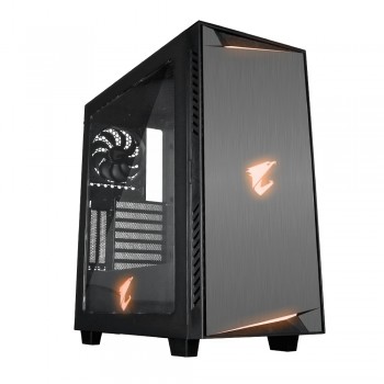 Gabinete AORUS AC300W con Ventana LED RGB, Midi-Tower, ATX/Micro-ATX/Mini-ATX, USB 3.0, sin Fuente, Negro - Envío Gratis