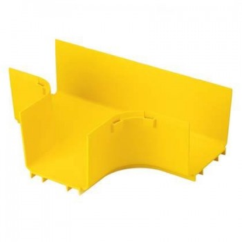 Panduit Montaje Horizontal en T 4" x 4", Amarillo - Envío Gratis