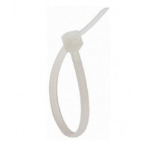 Steren Cintillo Plástico 9.6cm x 2.5mm, Blanco, 100 Piezas - Envío Gratis