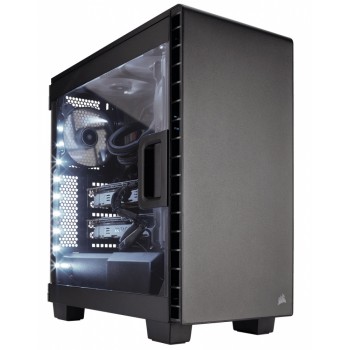 Gabinete Gamer Carbide 400C con Ventana, Midi-Tower, ATX/EATX/micro-ATX/mini-iTX, USB 3.0, sin Fuente, Negro - Envío Gratis