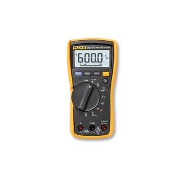 Fluke Multímetro, 6000 - 0.001V, LCD - Envío Gratis