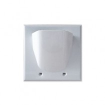 LinkedPRO Placa de Pared para Cable Pasa Muro, 1 Puerto, Blanco - Envío Gratis