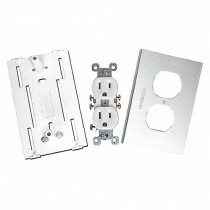 Thorsman Caja para Pared 8191-10200, 2 Puertos, Aluminio/Blanco - Envío Gratis