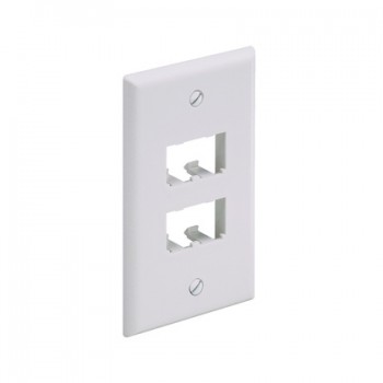 Panduit Placa Vertical, 4 Puertos Mini-Com - Envío Gratis