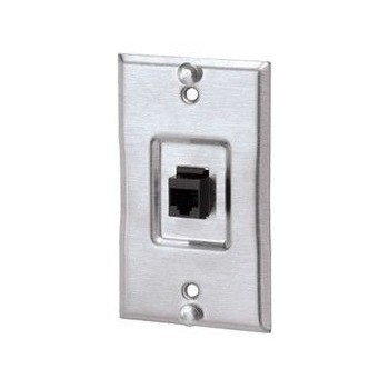 Panduit Placa de Pared Telefónica, Acero Inoxidable - Envío Gratis