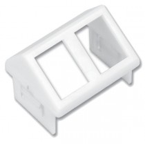 Siemon Adapatador para Placa de Pared CT, 2 Salidas, Blanco - Envío Gratis