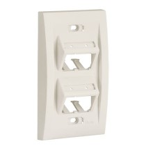 Panduit Placa para Pared Ultimate ID, 4 Puertos, Blanco - Envío Gratis