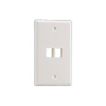 Panduit Placa para Pared 2 Puertos RJ-45, Blanco - Envío Gratis