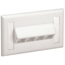 Panduit Placa para Pared Horizontal con 4 Puertos RJ-45, Blanco - Envío Gratis