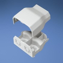 Panduit Tapa con Entrada para Extremo de Canaleta T-70, Blanco - Envío Gratis