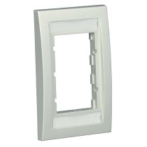 Panduit Placa Marco de Ventana Ejecutivo Ventana Sencilla, Blanco - Envío Gratis