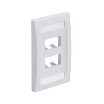 Panduit Faceplate Ejecutiva para Módulo Mini-Com, 4 Puertos, Blanco - Envío Gratis