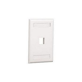 Panduit Placa Vertical NK1FIWY, 1 Ventana, Blanco - Envío Gratis