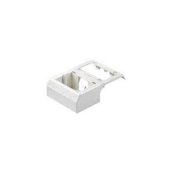 Panduit Caja con Desvio Workstation Outlet Center, Marfil - Envío Gratis