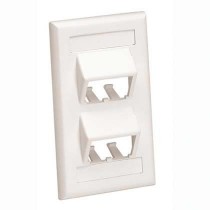 Panduit Placa de Pared Vertical CFPSL4IWY, 4 Puertos, Blanco - Envío Gratis