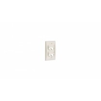 Panduit Placa de Pared Vertical Inclinada Ultimate ID, 4 Puertos, Blanco - Envío Gratis