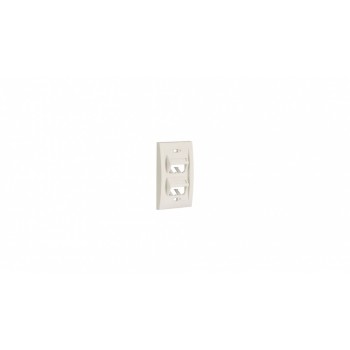 Panduit Placa de Pared Vertical Inclinada Ultimate ID, 4 Puertos, Blanco - Envío Gratis