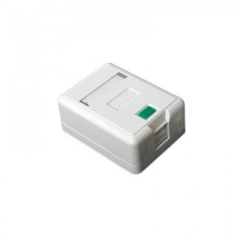 LinkedPRO Caja de Pared LP-WP-05, 1x RJ-45, Blanco - Envío Gratis