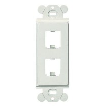 Panduit Marco de 2 Puertos para Placa de Pared, Blanco - Envío Gratis