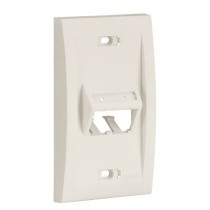 Panduit Placa de Pared Vertical, 2 Puertos, Blancos - Envío Gratis