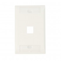 TE Connectivity Placa para Pared, 1 Puerto, Blanco - Envío Gratis