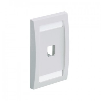 Panduit Placa para Pared 1 Puerto, Blanco - Envío Gratis