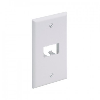 Panduit Placa para Pared 2 Puertos, Blanca - Envío Gratis